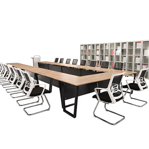 멜론 연결식 회의용 테이블 수입 사무실 회의실 미팅 대형 연결형