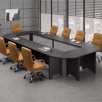 HCP 에보니 연결식 회의용 테이블 사무실 회의실 연결형