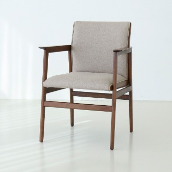 TA 원목 팔걸이 의자 C603  사무실 인테리어 카페 디자인 업소용