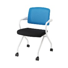 KI 앵초 A형 로라 사무용 의자 올화이트 EN-300 (화물) 회의실 세미나 연수용 학원 